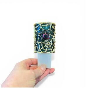 B&BW Halloween Spider Web Night Light Lantern Wallflower Plug